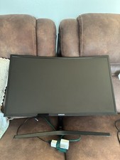 Samsung CF398 C27F398FWN 27" Curved LCD Monitor 1080p HDMI VGA Black