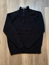 LL Bean Quarter Zip Fleece Sweater Men  s Medium Pullover