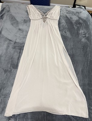La Perla | Ecru Silk Lace-Detailed Nightgown | Made In Italy | Extra-Small
