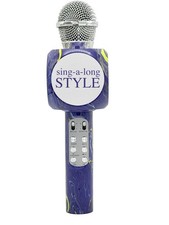 - Sing-Along Bling Bluetooth Karaoke Microphone and Bluetooth Stereo Speaker ...