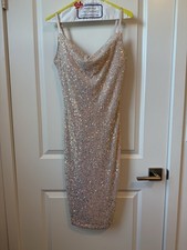 Guess Iridescent Sequin Dress Sz 6