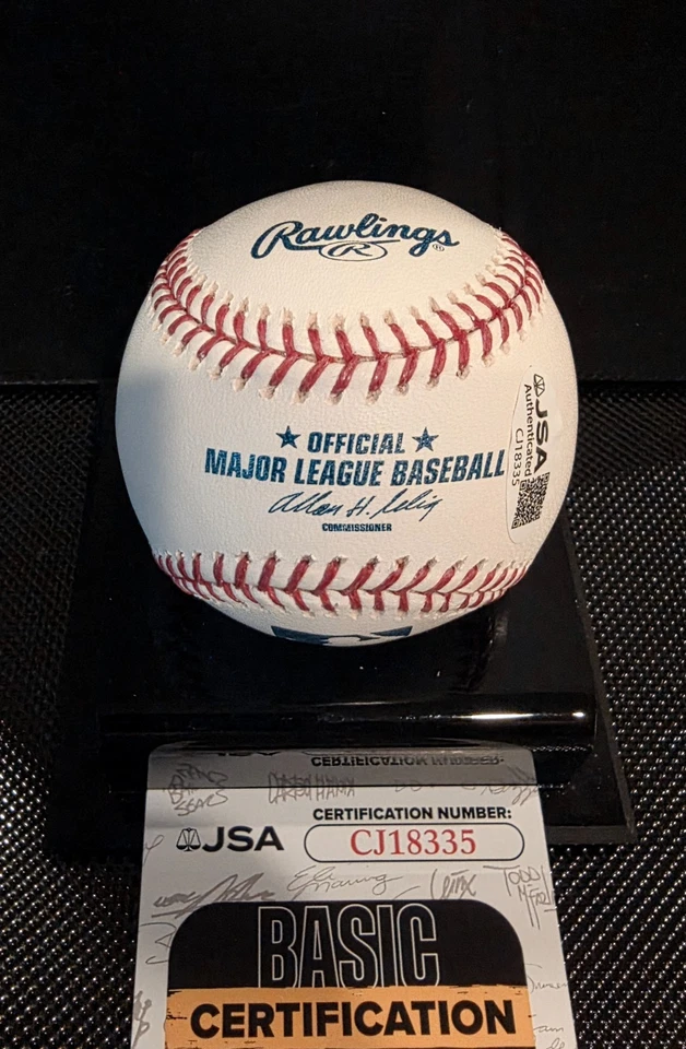 Frank Viola Minnesota Twins Firmado Autografiado ROMLB Béisbol Certificado de Autenticidad JSA "88 AL CY" Foto 3 de 3