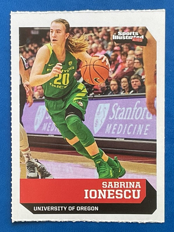 2020 Sports Illustrated for Kids Series 5 - Sabrina Ionescu #895 (RC)
