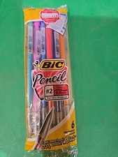 6 Vintage Bic Mechanical Pencils 0.9 mm Sealed Pkg (I)