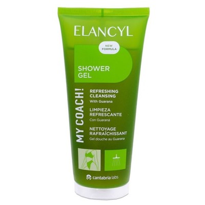 Elancyl My Coach Shower Gel with Guarana Refreshing,   200ml 
