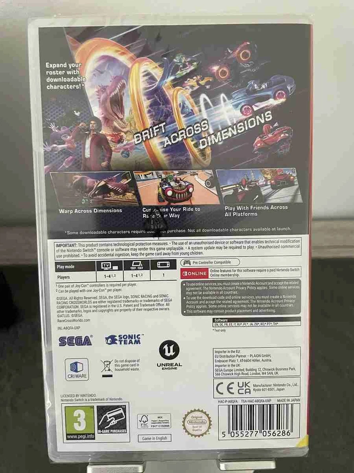 SWITCH Sonic Racing CrossWorlds - Photo 2/2
