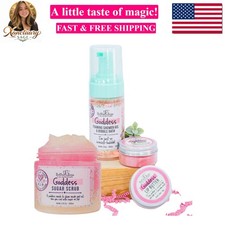 Spa Gift Set for Women Goddess Bath Body Gift Set with Body Scrub, Shower...