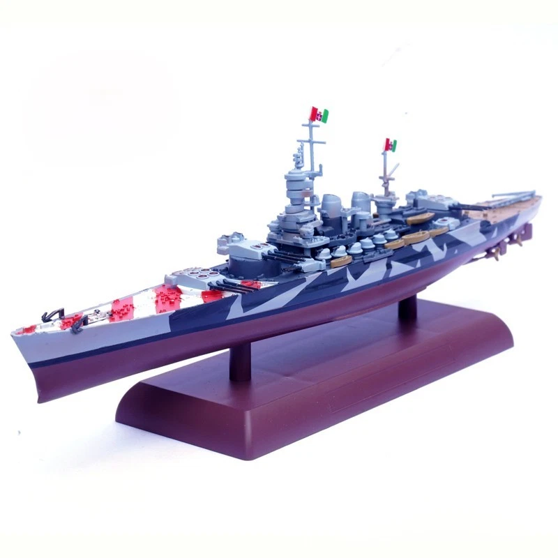1:1000 WWII Italian Warship Roma Battleship Model Diecast Military Collection - Image 3 of 4