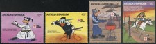 Antigua & Barbuda 1991 MNH** Disney/Cartoons/Ninja/Kendo/Tonfa/Yabusame/Goofy/Mi