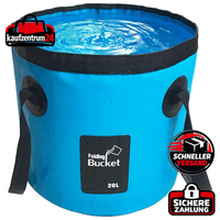Faltbarer Eimer 20L Tragbar Multifunktional WasserbehäLter Camping Angeln