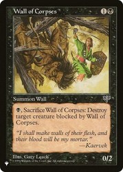 Wall of Corpses (The List) - Common