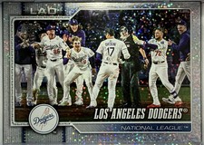 2026 Topps Series 1 Celebration Los Angeles Dodgers #256 Confetti Foil