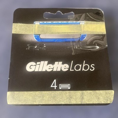 Gillette Labs Heated Razor 5 Blade Replacement Cartridges 4 Pack Unused