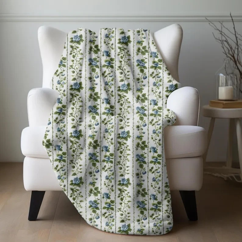 Blue Green Boho Home Decor