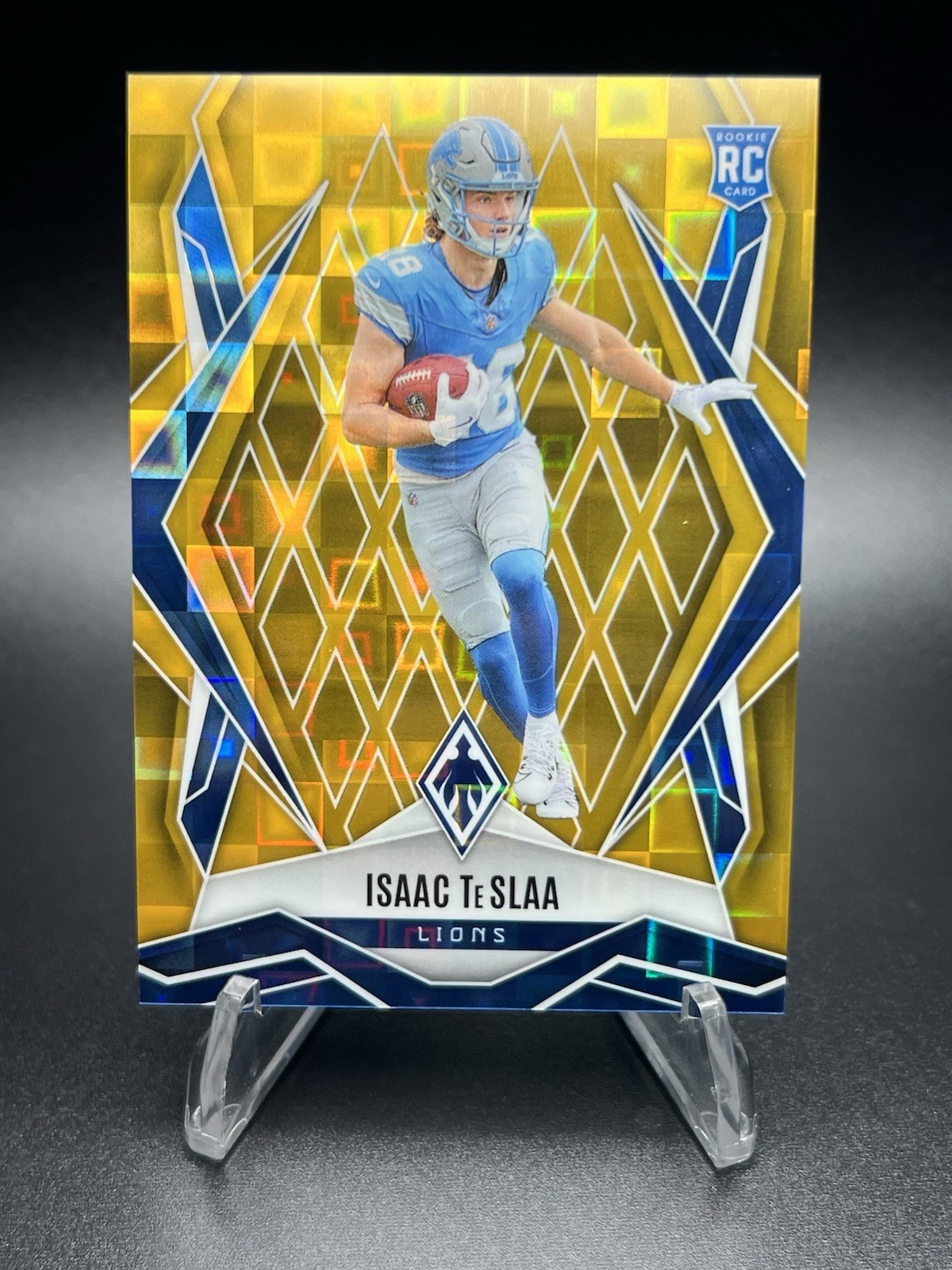 2025 Phoenix Gold Pandora #189 Isaac TeSlaa RC #03/10 Lions