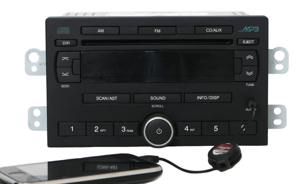 Receptor de CD rádio MP3 2005-08 Chevrolet Optra Suzuki Reno AM FM 96805108 - Imagem 2 de 4