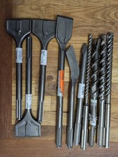 Zestaw 10 wierteł i dłut Milwaukee SDS MAX