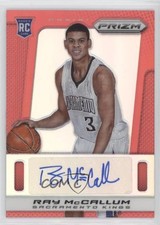 2013-14 Panini Prizm Auto Target Red Prizm /99 Ray McCallum #29 Auto 0z0j