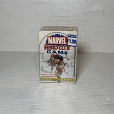 Vintage 2004 Marvel Heroclix Booster Pack Random Super Heros Contains 2 Figures