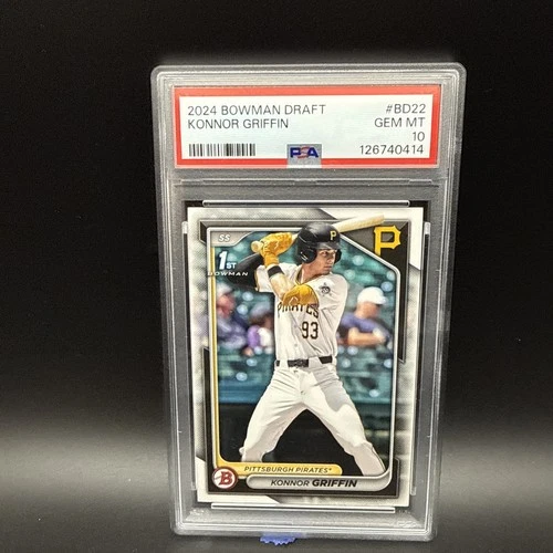 2024 Bowman Draft - Konnor Griffin #BD-22 (RC) PSA 10 Pirates