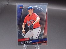 2019 Topps Finest - Kyle Wright #87 (RC)