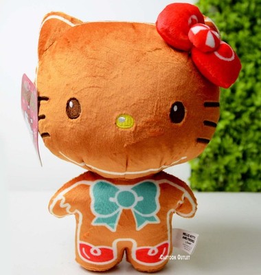 Hello Kitty Christmas Gingerbread Plush Ginger Bread Sanrio