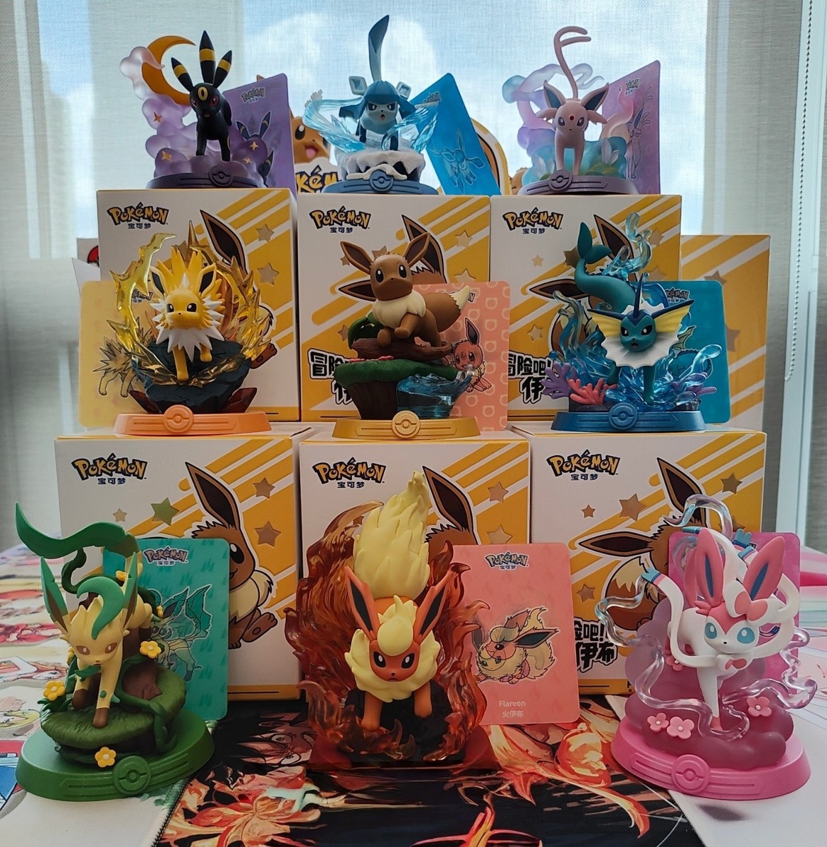 IN STOCK Funism Pokémon Eevee Adventure Series Blind Box or