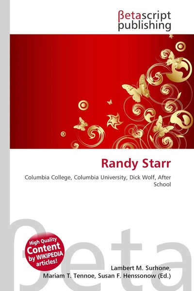 Randy Starr Columbia College, Columbia University, Dick Wolf, After School Buch-image