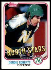 1981-82 Topps Gordie Roberts A Hockey Cards #111