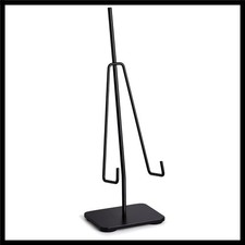 Tabletop Easel, Small Black Metal Display Stand, 1 Pack
