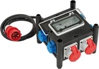 Brennenstuhl Compact Rubber Enclosure Construction Power Distribution Box IP44 2m 400V 5 Pin
