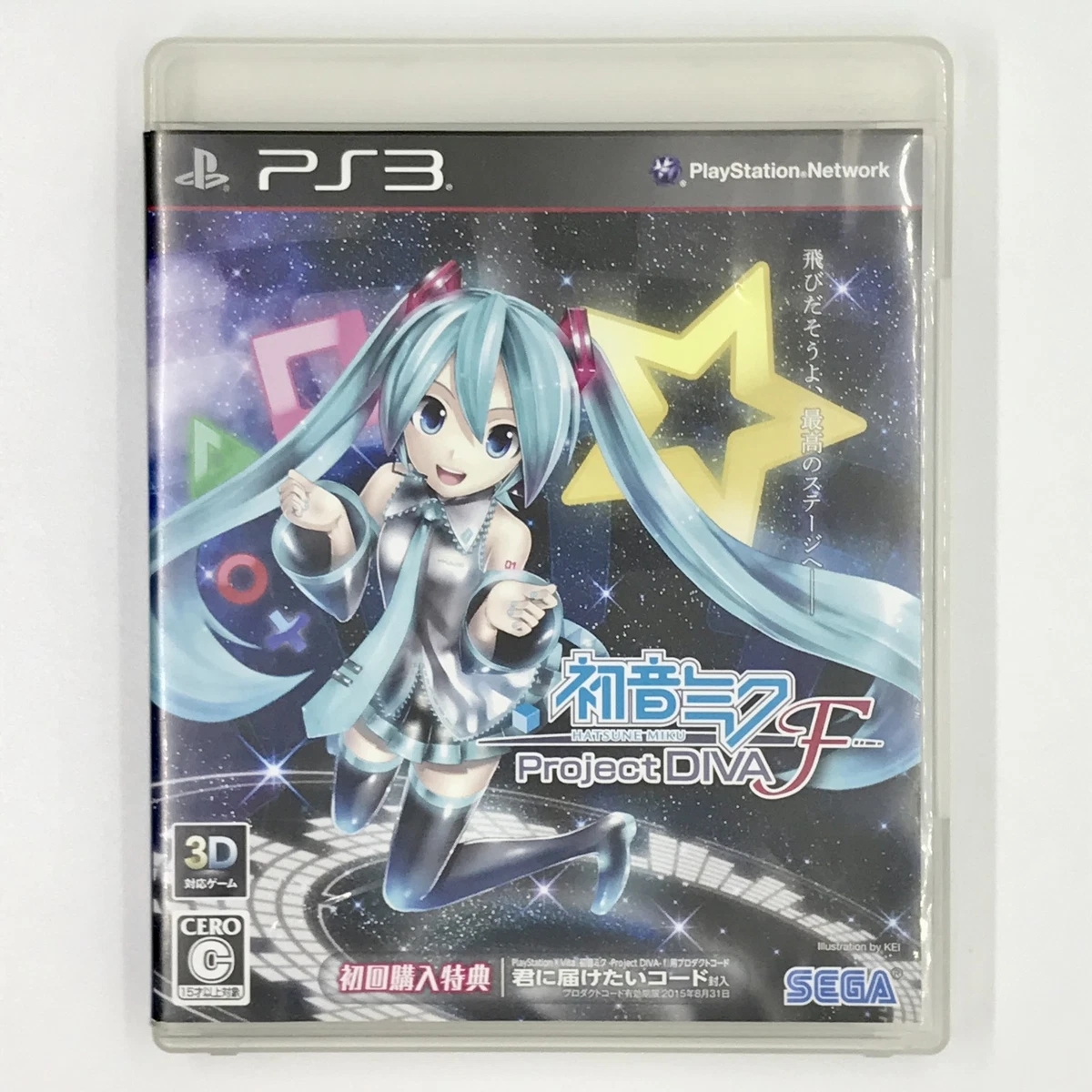 初音ミクProject DIVAf Play Station3ポスター セガ初音ミクProject DIVA F 2nd PS3