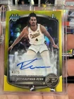 2025-26 Bowman Trey Kaufman-Renn Chrome Prospect Autograph Yellow Refractor #/75