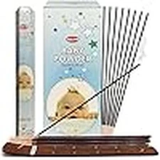 Baby Powder - 120 Sticks - Incense 120 Aromatic Incense Sticks with support base