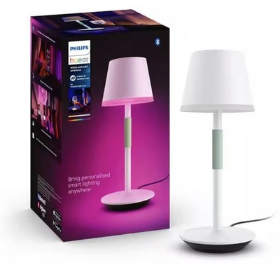 Philips Hue White Indoor/Outdoor Ambiance Portable Table Lamp- White - 576447