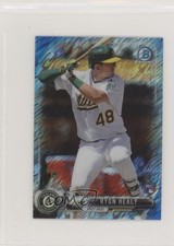 2017 Bowman Chrome Minis Base Rookies Blue Shimmer Refractor /150 Ryon Healy 0e3