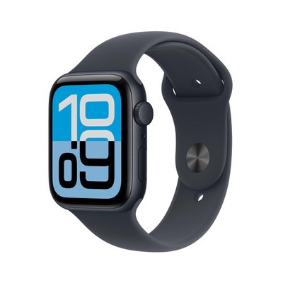 Apple Watch SE 3 GPS 44mm Aluminium Case Mitternacht mit Sport Band Mitternac...