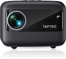 TOPTRO TR25 Mini Portable Wireless Projector 18000LM 1080P Full HD, 5G Wifi