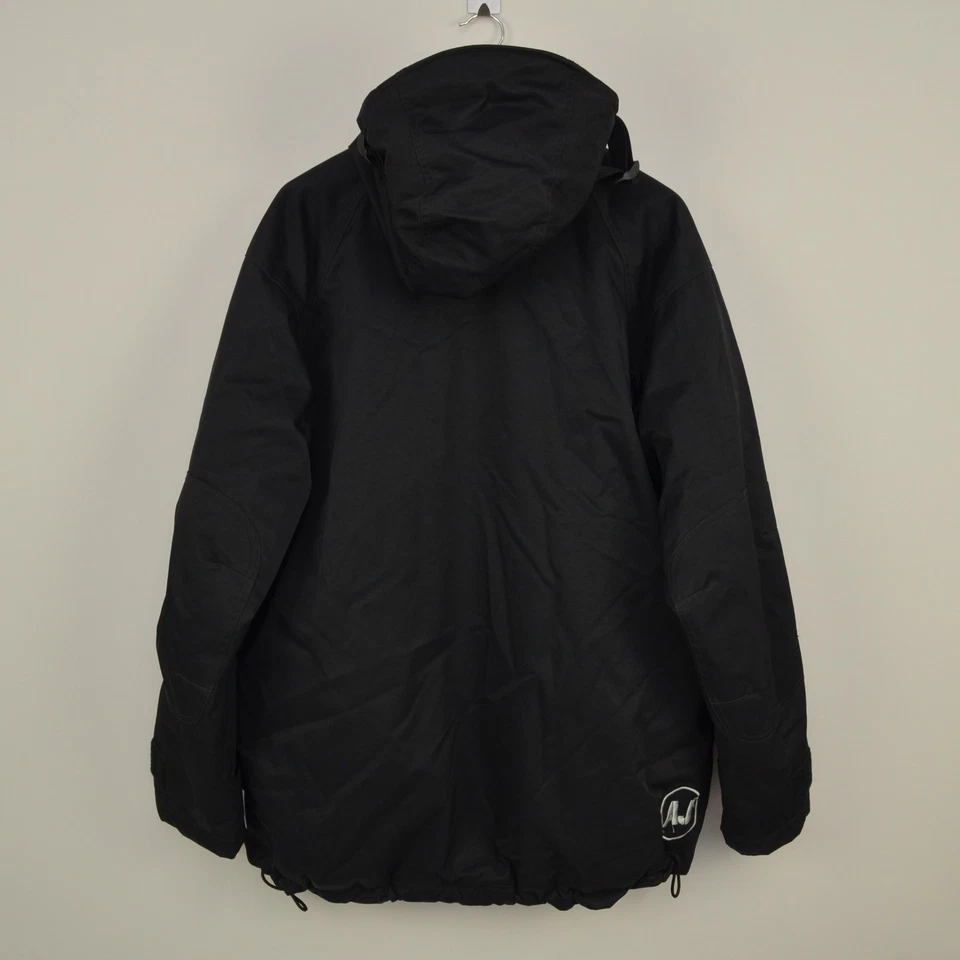 Vintage Armani Jeans Snowboard Black Jacket Mens Size Medium IT50 UK/US 40 - Image 2 of 4