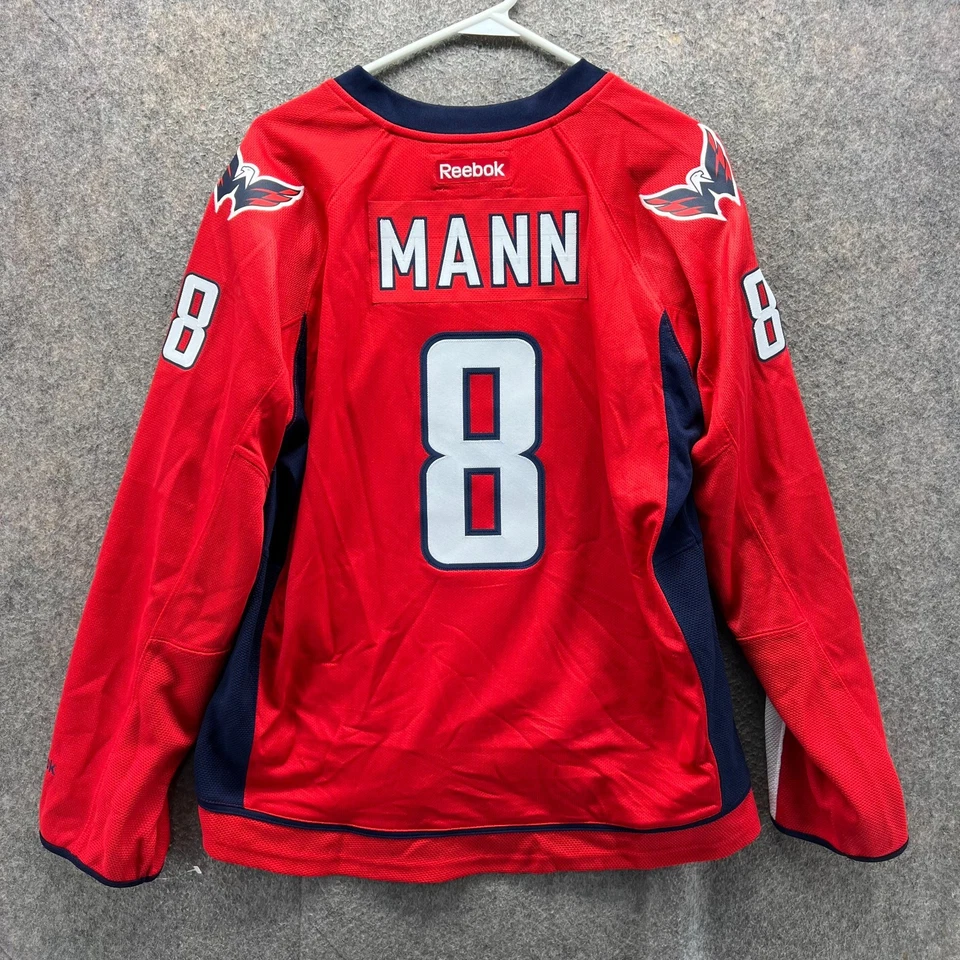 Футболка женская Washington Capitals Александра Овечкина большая красная НХЛ хоккей Reebok - Изображение 2 из 4