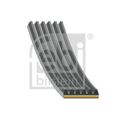 FEBI BILSTEIN 181332 V-Ribbed Belt 1190mm Length 6 Ribs Fits Mazda 3 6 CX-5