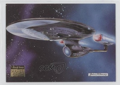 1994 SkyBox Star Trek Masters Series 2 USS Enterprise NCC-1701-C #76 13a1