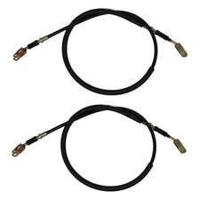 Set of 2 Rear Brake Cables Fits Yamaha G1, G2, G9 Golf Cart 1978-1989