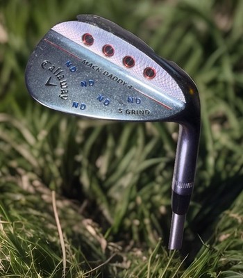 Callaway Mack Daddy 4 Chrome Wedge 50* 10 Bounce S-Grind 115g X Graphite RH