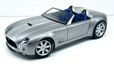 1/18 Autoart 73031 FORD SHELBY COBRA CONCEPT (TUNGSTEN SILVER) New Rare Diecast