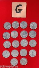 10 dieci lire 18 monete 1951 52 53 54 55 56 72 73 74 75 76 77 78 79 80 81 82 85