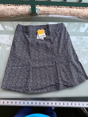 RipSkirt Hawaii M 8-10 medium  Cover-up Beach Wear Skirt w pockets  Black  NEW