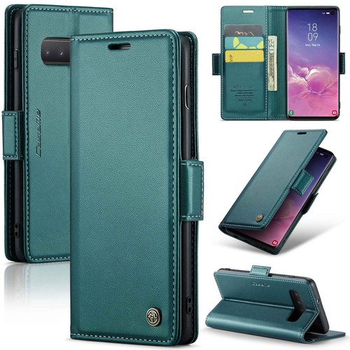 Samsung S23+ CaseMe 023 Butterfly Buckle Litschi Textur RFID Leder - Bild 26 von 32