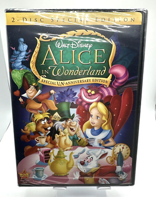 Alice in Wonderland (DVD, 1951, 2010) - Sealed 786936801811 Alice in Wonderland (DVD, 1951, 2010) - Sealed 786936801811