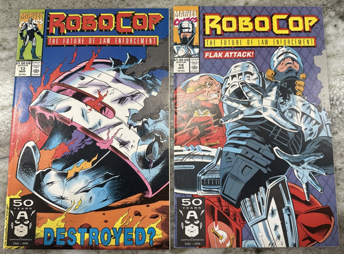 ROBO COP #9 -#23 LOTE DE 15 CÓMICS DE MARVEL FUTURO DE LA APLICACIÓN DE LA LEY 1990-1991 +1 - Imagen 12 de 24